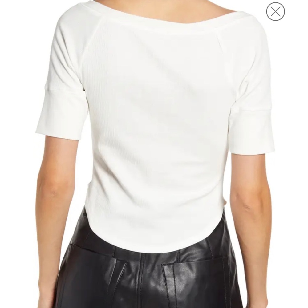 Free People Blake Baby Tee size Size BNWTS $38.00 - Picture 7 of 14